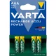 Elem tölthető akku AAA mikro 1000 mAH Power 4 db/csomag, Varta