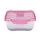 Ételtároló doboz 1,4 literes csatos és szelepes mikrós-fagyasztós_lányos színek