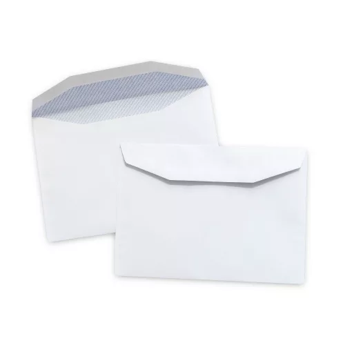 Boríték LC/5 enyvezett bélésnyomot 162x229mm Bluering&reg; fehér