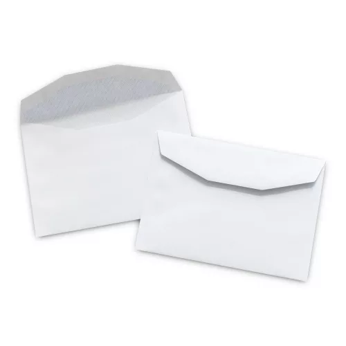 Boríték LC/6 enyvezett bélésnyomott 114x162mm Bluering&reg; fehér