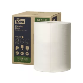   Ipari törlő tekercses többfunkciós kombi 152 m/400 lap/tekercs 1 tek/karton W1/W2/W3 Tork_510137 fehér