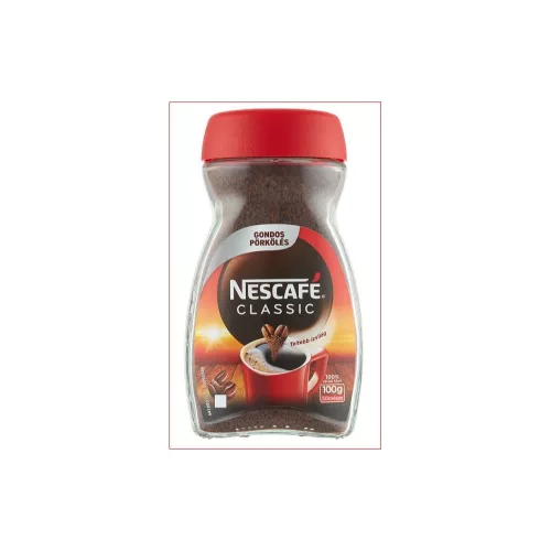 Kávé Instant, 100g, üveges Nescafé Classic
