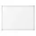 Fehértábla kétoldalas mágneses 85,5x107 cm Bluering&reg;