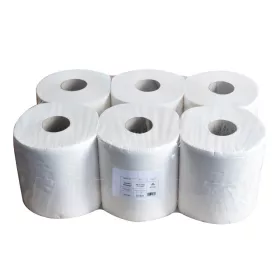   Kéztörlő 2 rétegű tekercses átmérő 19 cm 100 százalék  cellulóz 84 m/tekercs 6 tekercs/karton hófehér