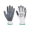 Védőkesztyű PU tenyérmártással nylon méret M szín szürke-fehér A310 Portwest