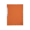 Gumis mappa karton  prespán A/4 Exacompta narancssárga