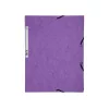 Gumis mappa karton  prespán A/4 Exacompta lila