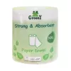 Háztartási papírtörlő kéztörlő 2 rétegű 500 lap/tekercs egyesével csomagolt Greeny 500 XXL