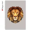 Határidőnapló InSpiral A5 heti, fehér lapokkal Lion Dayliner 2027.