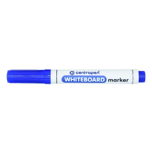 Táblamarker 2,5mm, kerek hegyű, Centropen 8559, kék