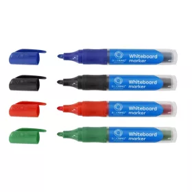   Táblamarker 3mm, kerek, cserélhető betétes, Bluering&reg;, 4 klf. szín