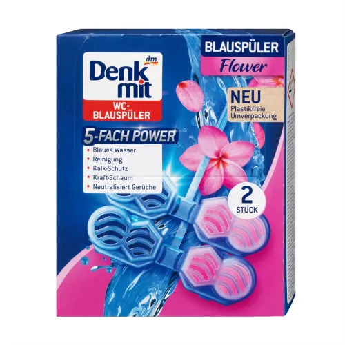 WC illatosító 2 x 48 g Flower Splash Denkmit