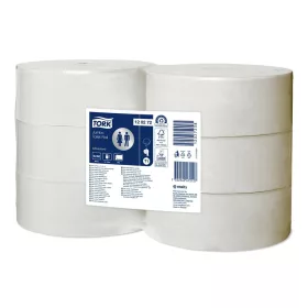   Toalettpapír 2 rétegű közületi átmérő: 26 cm 1800 lap/tekercs 6 tekercs/karton Advanced Jumbo T1 Tork_120272 fehér