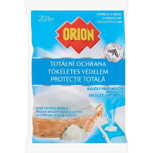 Molyírtó korong 20 db/csomag Orion frissen mosott ruha