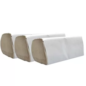   Kéztörlő 1 rétegű V hajtogatású 250 lap/csomag lapméret 23 x 25 cm_natúr