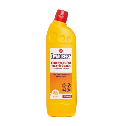 Fertőtlenítő hatású tisztítószer 750 ml Dymosept citrom