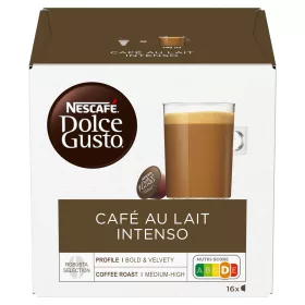   Kávékapszula, Nescafé DOLCE GUSTO Café Au Lait 16db/doboz