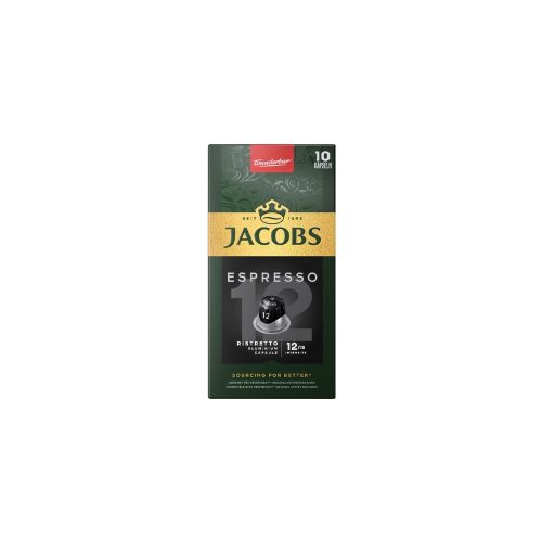 Kávékapszula, Nespresso kompatibilis Jacobs Espresso 12 Ristretto 10db/doboz
