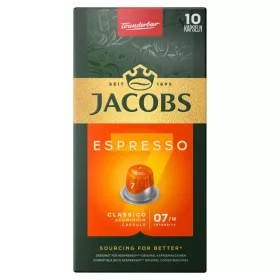   Kávékapszula, Nespresso kompatibilis Jacobs Espresso 7 Classico10 db kapszula