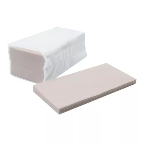 Kéztörlő 1 rétegű V hajtogatású 250 lap/csomag lapméret 21 x 25 cm Bluering&reg; natúr