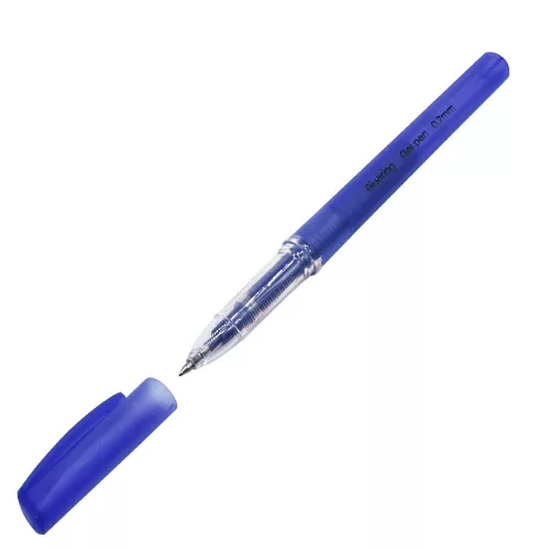 Zseléstoll kupakos gumis fogó, Bluering&reg; Nova írásszín kék