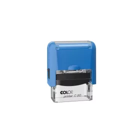   Bélyegző Printer Colop Pocket Stamp Plus 20 kék  ház/ kék párna