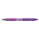 Zseléstoll 0,7mm, nyomógombos Pilot G-2 Bubble lila test, írásszín kék