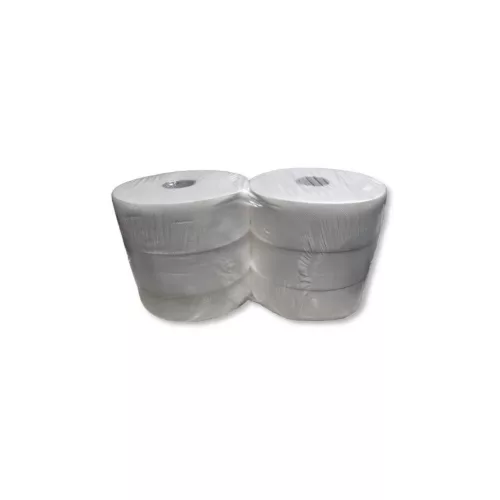 Toalettpapír 2 rétegű közületi átmérő 27 cm 100  százalék  cellulóz 360 m/tekercs 6 tekercs/csomag N2C360 hófehér