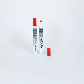 Táblamarker 2-3mm, kúpos Nebulo piros