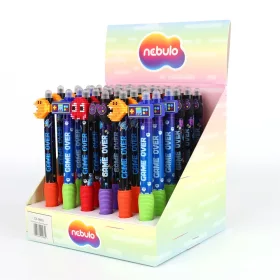 Zseléstoll radírozható, pixel gamer, 36 db/display Nebulo