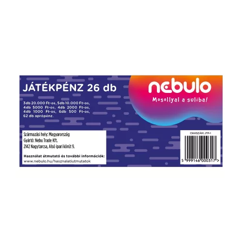 Játképénz csomag, Nebulo
