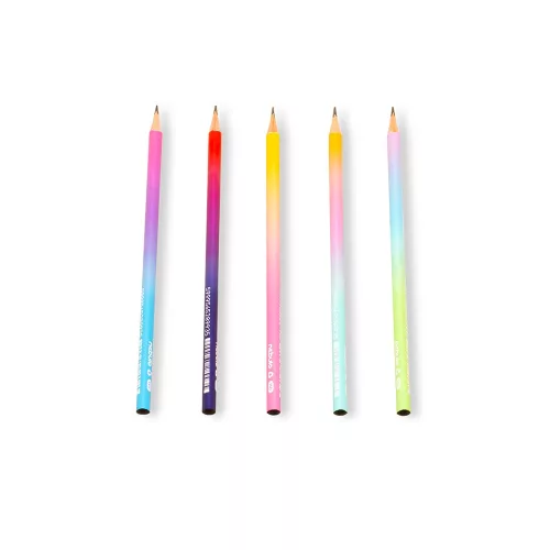 Grafitceruza HB, háromszögletű, 72 db/doboz, Nebulo, vegyes minták, Gradiens