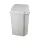 Szemeteskuka billenő fedéllel műanyag 26 literes szürke UP120