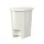 Szemeteskuka pedálos műanyag 40 literes fehér UP402-001