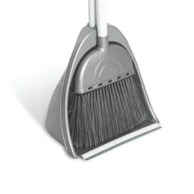 Szemetes lapát műanyag álló + partvis UP752