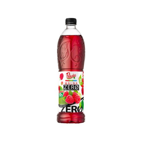 Gyümölcsszörp 1l, málna Zero Pölöskei