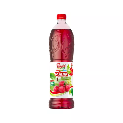 Gyümölcsszörp 1l, málna Pölöskei