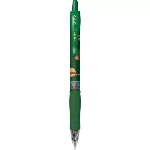 Zseléstoll 0,7mm, nyomógombos Pilot G-2 One Piece, írásszín zöld