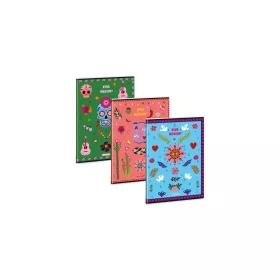   Füzet iskolai A4, 40lap, sima Ars Una  VIVA MEXICO 10db/csomag