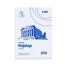   Rajzlap A4, famentes fóliázva Bluering&reg; 100 ív/csomag,