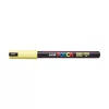 Dekormarker 0,7mm, Uni-Posca PC-1MR napsárga