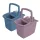 Vödör 15 liter szögletes kicsavaró kosárral York_070040