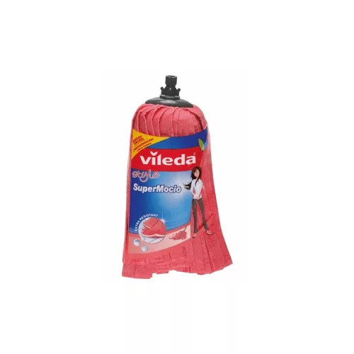 Felmosó fej mop utántöltő pattintós Vileda SuperMocio Uniersal pink _F1411V