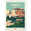 Falinaptár képes  330×460mm Vintage Posters-World Cities Realsystem 2027.
