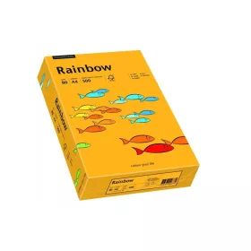   Másolópapír, színes, A4, 80g. Rainbow&reg; 500ív/csomag, 22 közép narancssárga