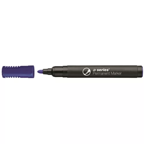 Alkoholos marker 3mm, kerek végű A-series kék