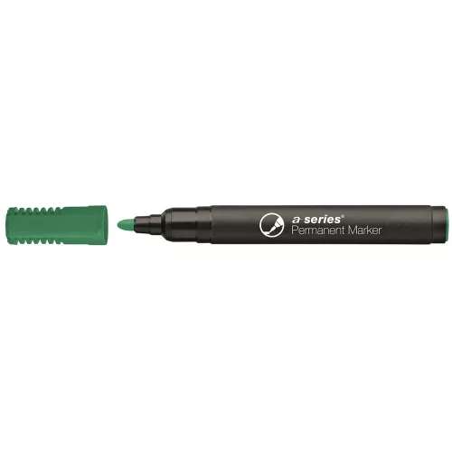 Alkoholos marker 3mm, kerek végű A-series zöld