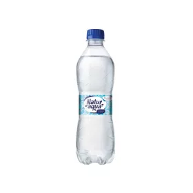 Ásványvíz 0,5l szénsavas Natur Aqua DRS