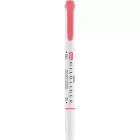   Szövegkiemelő 1,0/3,5 mm, kétvégű Zebra Mildliner Cool & Refined piros