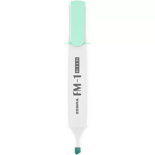 Szövegkiemelő 3,5 mm, Zebra FM-1 Mild, kékeszöld